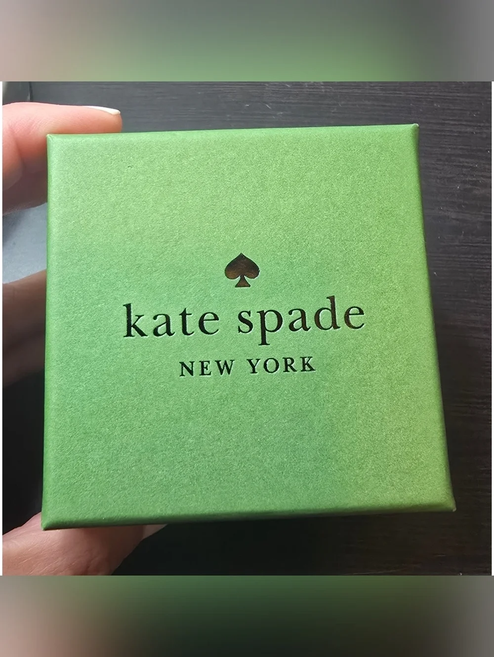 NWT Kate Spade Victoria Pendant Necklace Gold Tone Crystal Faux Pearl Necklace